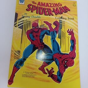 The Amazing Spider-Man Coloring Book - Yellow and Red